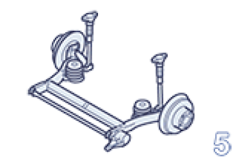 Rear axle