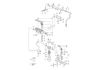 Fuel rail 1.6ltr. petrol eng.+, CHGA