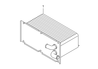 Charge air cooler 1.2 ltr. petrol eng.+, CBZB, CBZA