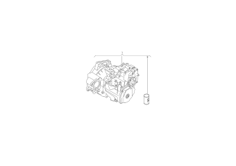 5-speed manual transmission KQM, LHW, LUB