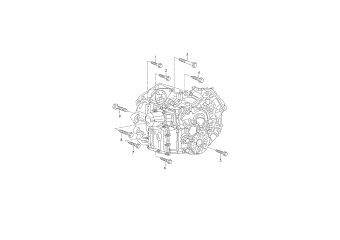 Mounting parts for engine and, transmission, for 7-speed dual clutch gearbox 1.6ltr. NKA, NQE, NTT, PKQ, PML, PVX