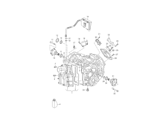 Mechatronic with software, for 7-speed dual clutch gearbox diesel eng.+, CAYC
