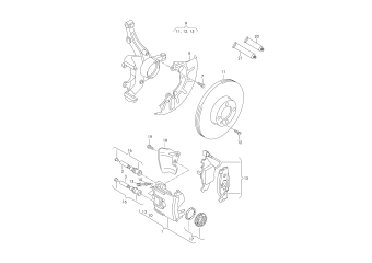 Disc brake front PR-1ZF