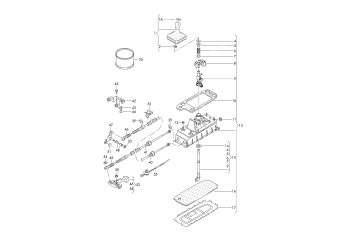 Selector mechanism manual, gearbox