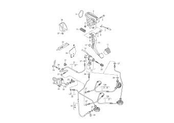 Clutch pedal mechanism