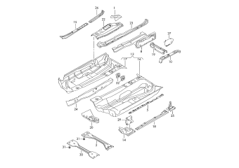 Bottom plate front