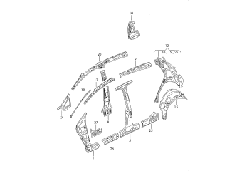 Side panel, inner