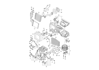Air-conditioning system with, electronic regulation lhd PR-9AK