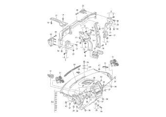 Cross member for dash panel, dashboard