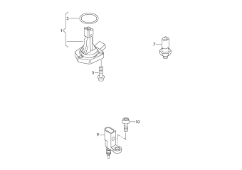 Oil level sensor, oil pressure switch