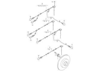 Speed sensor, wiring harness for speed sensor