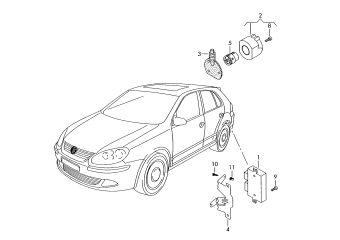 Electrical parts for trailer towing
