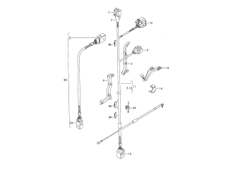 Wiring set for servotronic