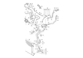 Coolant pump, coolant cooling system 1.4ltr. petrol eng.+, CGGA