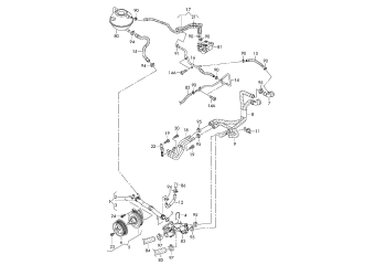 Coolant pump, coolant cooling system 1.4ltr. petrol eng.+, CAVD, CNWA, CTHD, CTKA