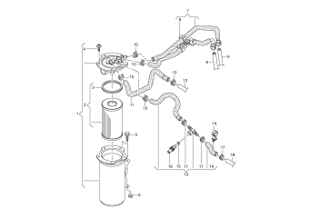 Fuel filter 1.6ltr. diesel eng.+, CAYB, CAYC