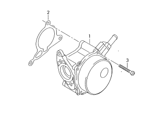Vacuum pump 2.0 ltr. petrol eng.+, CAWB, CCTA, CBFA
