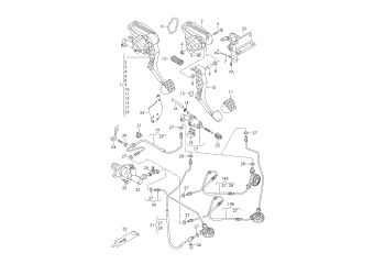 Clutch pedal mechanism