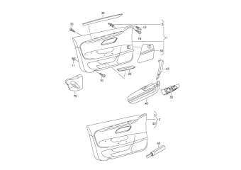 Door panel front