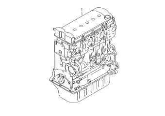 Base engine 3.6ltr. petr. engine