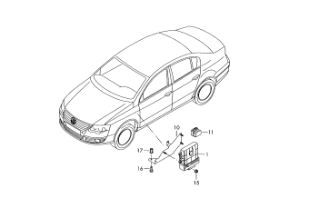 Control unit for 6-speed, automatic gearbox