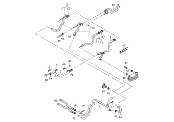 Coolant cooling system 1.8/2.0ltr. 4-cylinder+, petrol eng.+, CDAA, CDAB, CCZA, CCZB