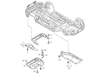 Underbody trim