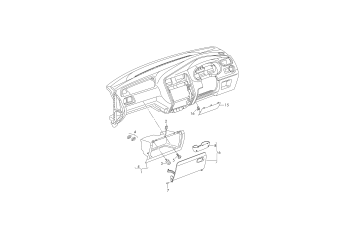 Dashboard fittings lower