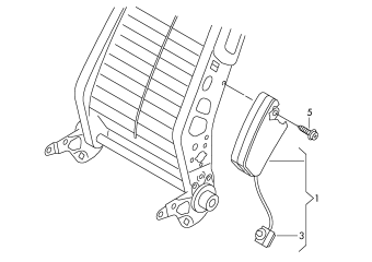 Side airbag unit