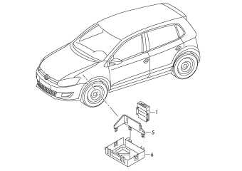 Control unit for 6-speed, automatic gearbox, fasteners PR-G1A