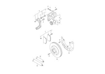 Disc brake front