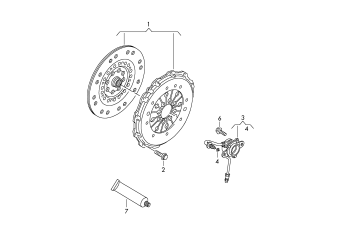 Coupling 2.0 ltr. diesel eng.+, CFGC
