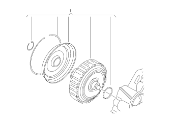 Coupling, for 6-speed dual clutch, gearbox