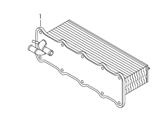 Charge air cooler 1.4ltr. petrol eng.+, CZDB, CZDA