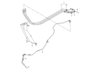 Fuel line petrol eng.+, PR-1E1