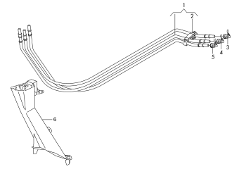 Fuel line petrol eng.+, PR-1E4