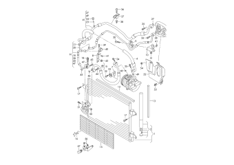 Refrigerant circuit, a/c condenser