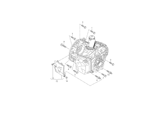 Mounting parts for engine and, transmission, 7-speed dual clutch gearbox, for four-wheel drive MYB, MYG, NEZ, NYD, NYE, NZS, NZT, QYQ, RBU, RBV