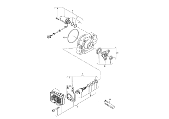 Control unit for four-wheel drive, pre-charging pump 4motion before - 04.11.2013