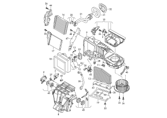 Air conditioning lhd PR-9AP, KH6