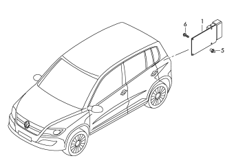 Control unit for electronic, regulated damping