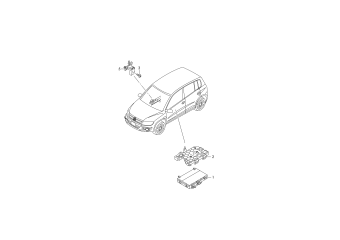 Control unit for seat and backrest adjustment, seat padding with control unit, seat position sensor