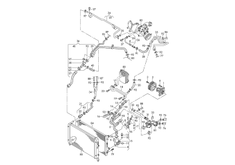 Coolant pump, coolant cooling system 1.4ltr. petrol eng.+, CAXA