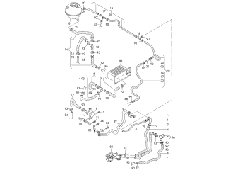 Coolant cooling system 1.4ltr. petrol eng.+, CAXA