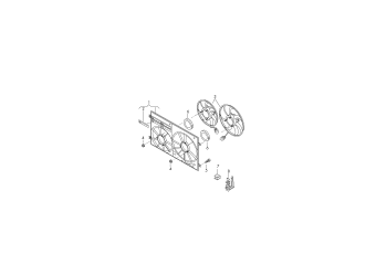 Fan ring, twin fan ring diesel eng.+, CUVE, CUVC, CUWA