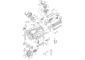 Compressor 3.0ltr. 6-cylinder+, petrol engine+, CGEA, CGFA, CJTA, CYJA