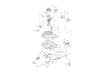 Exhaust gas treatment system for vehicles with selective, catalytic reduction (scr) diesel engine+, PR-1E9