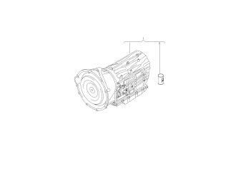 Gearbox complete, 8-speed automatic gearbox for four-wheel drive NXF, NXH, NXJ, NXK, NXL, NXM, NXN, NXQ, PXN, PXP, PXQ, QGD, QGE, QVZ