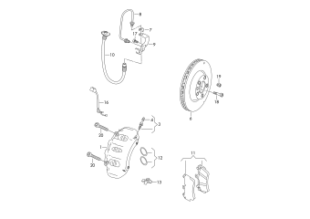 Disc brake rear PR-2EG