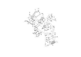 Auxiliary heater for water circuit, auxiliary heater for coolant circuit, bracket, exhaust system, additional coolant pump